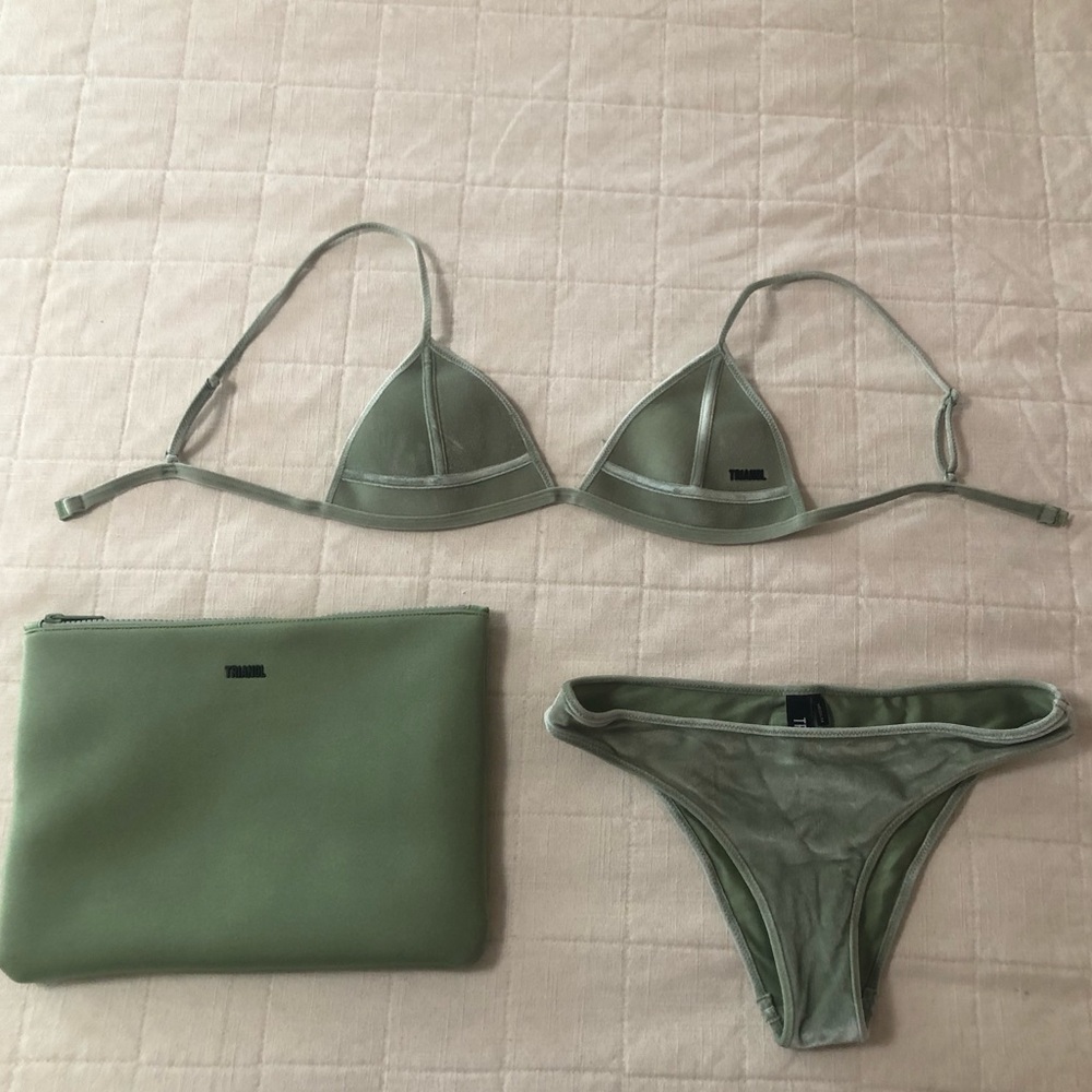 Triangl Velvet Bikini